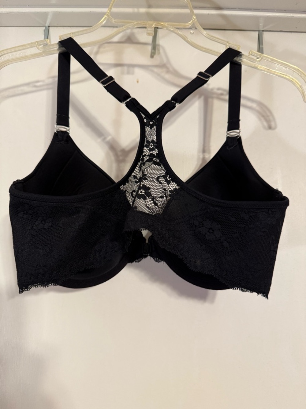Maidenform front close lace back bra 34DD